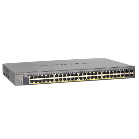 Switch netgear gs752tp3 poe+ l2/l3/l4 52 porte gigabit ethernet 10/100/1000
