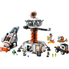 Set da costruzione lego city base spaziale e piattaforma di lancio