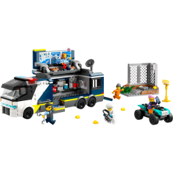 Set da gioco lego city camion laboratorio mobile della polizia 674pz