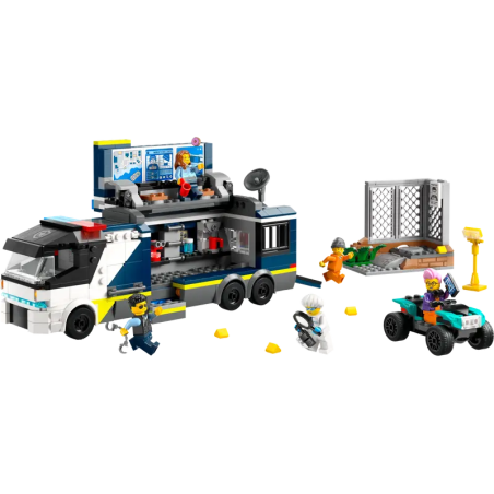Set da gioco lego city camion laboratorio mobile della polizia 674pz