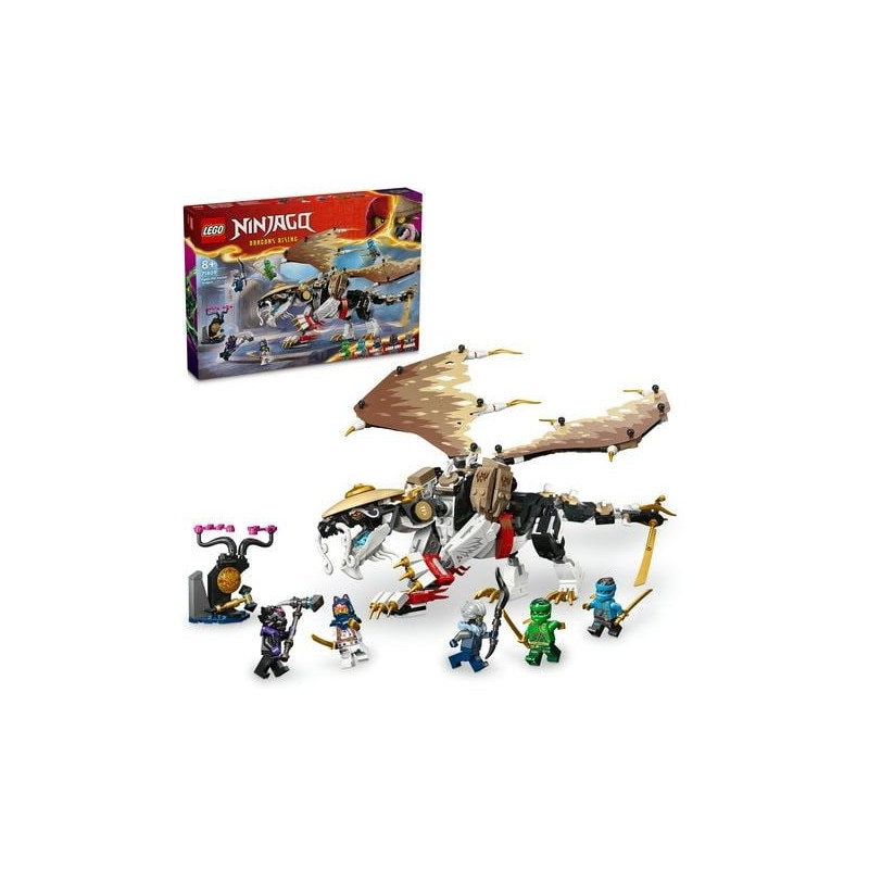 Lego ninjago - egalt il maestro dei draghi 532pz [71809]