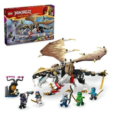 Lego ninjago - egalt il maestro dei draghi 532pz [71809]