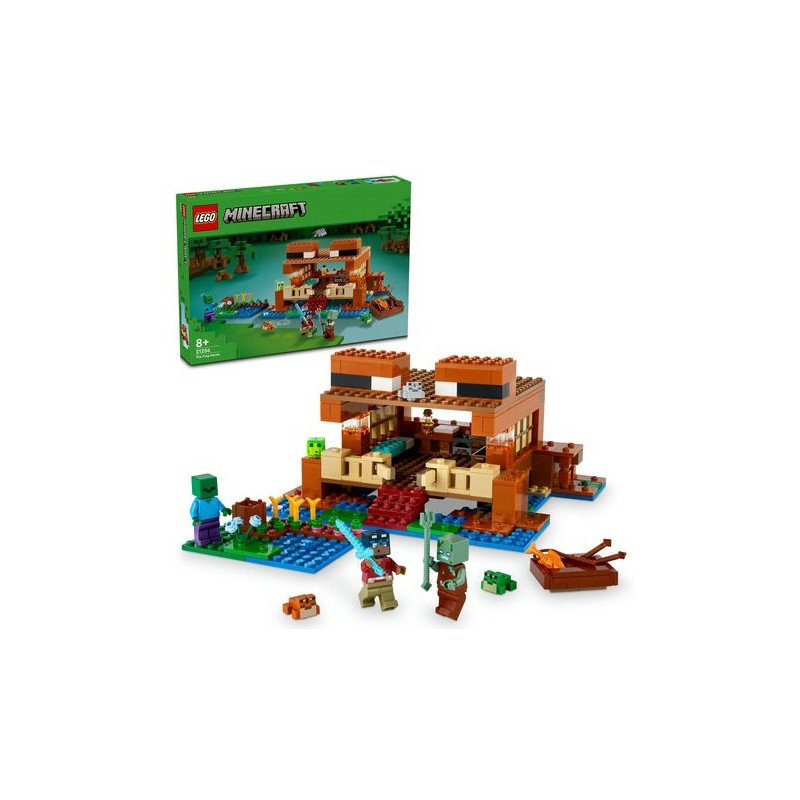 Lego la casa delle rane multicolore 391pz [21256]