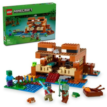 Lego la casa delle rane multicolore 391pz [21256]