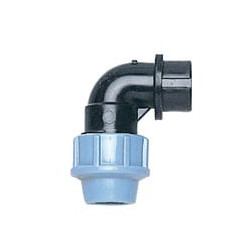 Gomito pressione polipropilene f 1/2" mm.20 [sab ]