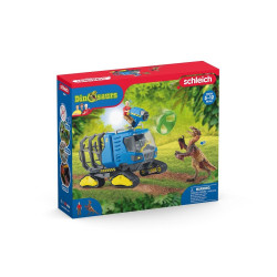 Set da gioco schleich 42604 dinosaurs veicolo multicolore [42604]