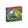 Set da gioco schleich 42604 dinosaurs veicolo multicolore [42604]