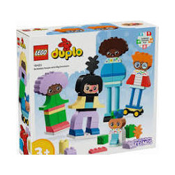 Gioco da costruzione lego duplo persone e loro emozioni multicolore