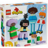 Gioco da costruzione lego duplo persone e loro emozioni multicolore