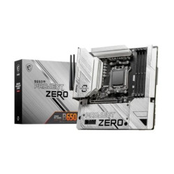 Scheda madre msi b650m project zero am5 matx 4 xddr5 [7e09-003r]