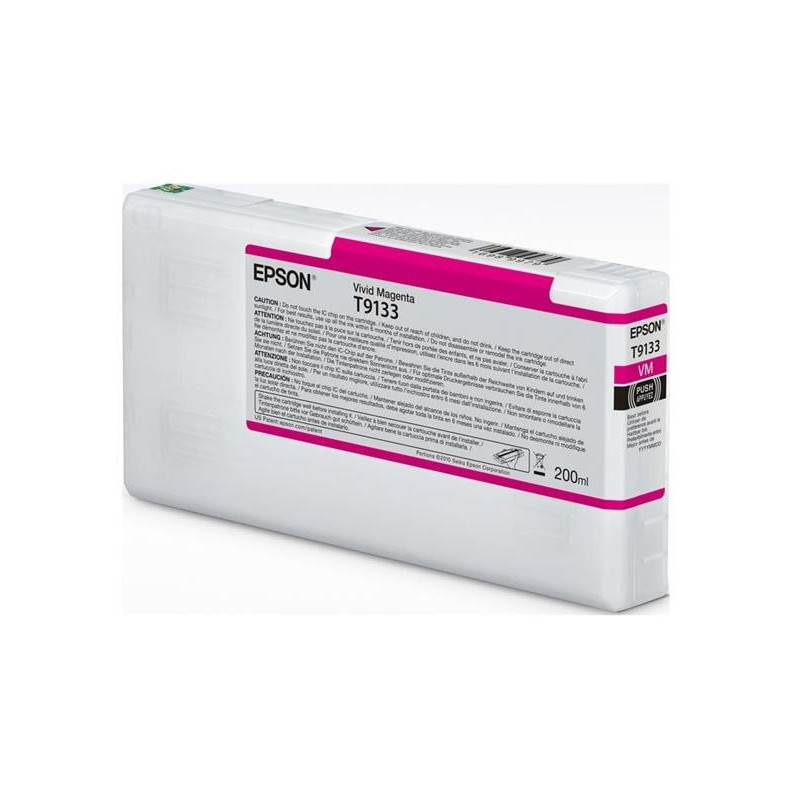 Cartuccia d'inchiostro epson t9133 200ml magenta [c13t91330n]