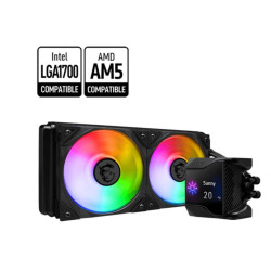 Dissipatore a liquido msi mpg coreliquid d240 120mm nero [936-6a1611-001]