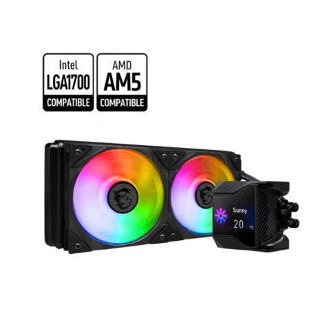 Dissipatore a liquido msi mpg coreliquid d240 120mm nero [936-6a1611-001]