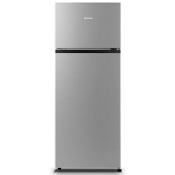 Frigorifero hisense rt267d4ade retro combinato 228l classe e argento