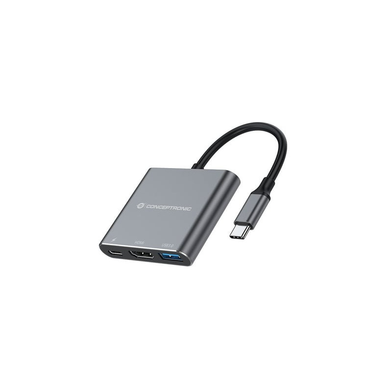 Docking station conceptronic donn18g 100w per computer usb 3.2 tipo
