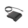 Lettore smart card conceptronic scr01bc usb-c nero