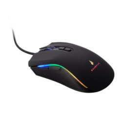 Mouse da gioco verbatim surefire hawk claw rgb 6400dpi nero [48817]