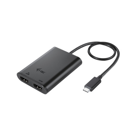 Adattatore video i-tec hdmi usb c doppio 4k/60hz nero [c31dual4k60hdmi]