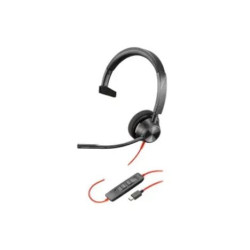 Cuffia hp poly blackwire 3310 mono usb-c per dispositivi elettronici