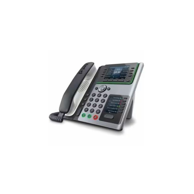Telefono ip hp poly edge e450 con filo/cordless wi-fi/bluetooth