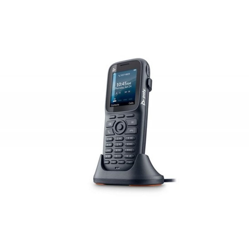 Telefono voip hp poly rove 20 cordless con id/dect/conferenza nero