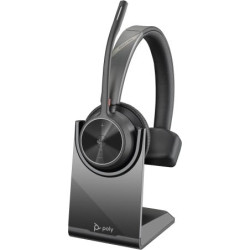 Cuffie hp poly voyager 4310-m wireless/bluetooth nero [77y95aa]