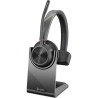 Cuffie hp poly voyager 4310-m wireless/bluetooth nero [77y95aa]