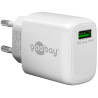 Caricabatterie goobay 61672 ac 3a 18w bianco
