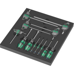 Set cacciaviti wera 9713 12pz grigio/nero [05150104001]