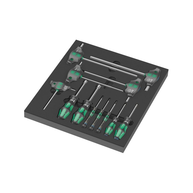 Set cacciaviti wera 9713 12pz grigio/nero [05150104001]