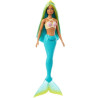 Bambola mattel barbie sirena dreamtopia turchese [hrr03]