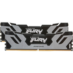 Ram dimm ddr5 32gb kingston 8000mhz cl38 1.45v k2 nero [kf580c38rsk2-32]