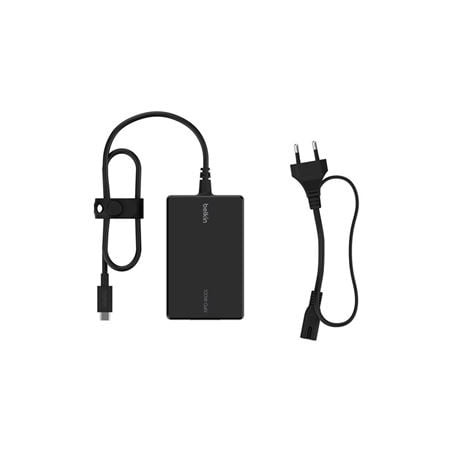 Adattatore di alimentazione belkin gan usb-c core 100w spina