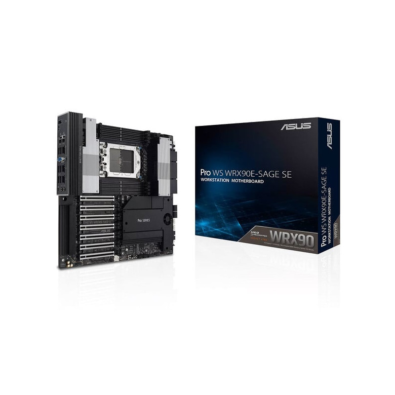 Scheda madre asus pro ws wrx90e-sage se amd str5 ddr5 [90mb1fw0-m0eay0]