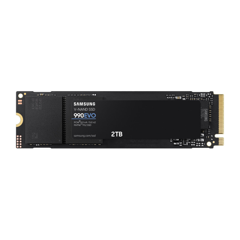 Ssd 2tb samsung 990 evo m.2/pcie/nero [mz-v9e2t0bw]