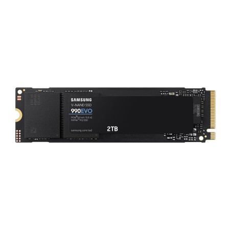 Ssd 2tb samsung 990 evo m.2/pcie/nero [mz-v9e2t0bw]