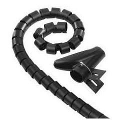 Guaina raccoglicavi hama per cavo universale 30mm 1.5m nero