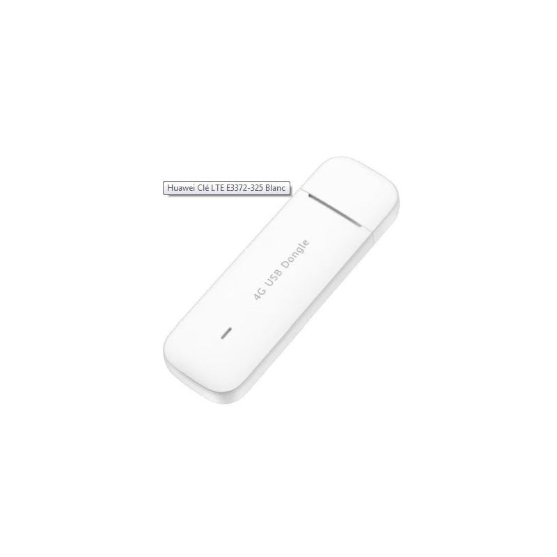 Dongle usb 4g huawei e3372-325 modem usb alcatel bianco [51071uue]