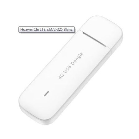 Dongle usb 4g huawei e3372-325 modem usb alcatel bianco [51071uue]
