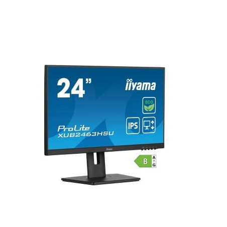Monitor led 24" iiyama prolite xub2463hsu full hd 1920x1080/3ms/classe