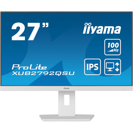 Monitor led 27" iiyama prolite xub2792qsu wide quad hd 2560x1440p