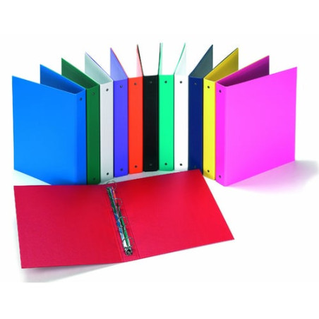 Raccoglitore ad anelli favorit europa 4050 22x30 4r dorso 50 rosso