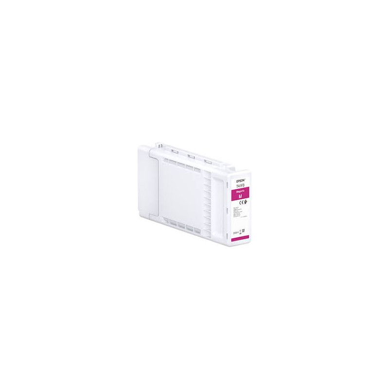 Cartuccia inchiostro epson magenta 350ml surecolor magenta [c13t41f34n]