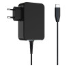Alimentatore notebook lc-power usb-c 65w nero [lc-nb-gan-65-c]