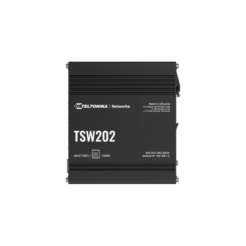 Switch teltonika tsw202 gestito l2 8porte gigabit ethernet 10/100/1000