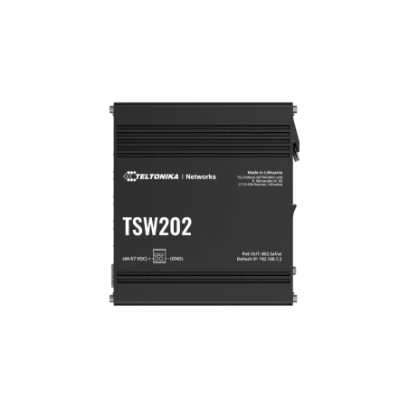 Switch teltonika tsw202 gestito l2 8porte gigabit ethernet 10/100/1000