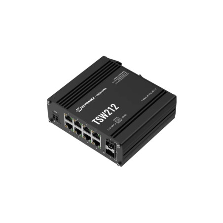 Switch teltonika tsw212 gestito l2/l3 10 porte gigabit ethernet 10/100/1000