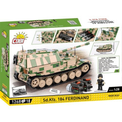 Cobi klocki hc wwii sd.kfz.184 ferdinand 1/28 multicolore [wpcbks0uc002583]