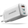 Alimentatore da rete axagon acu-dpq65w 3 porte 65w bianco [azaxnlsacudpq6w]