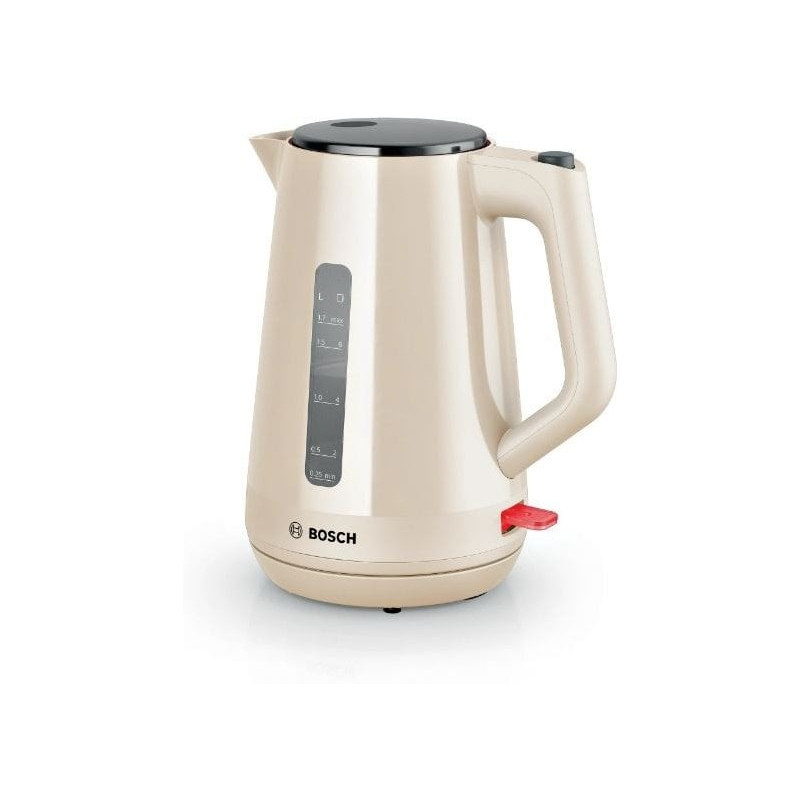 Bollitore elettrico bosch twk1m127 1.7l 2400w beige [hkboscztwk1m127]
